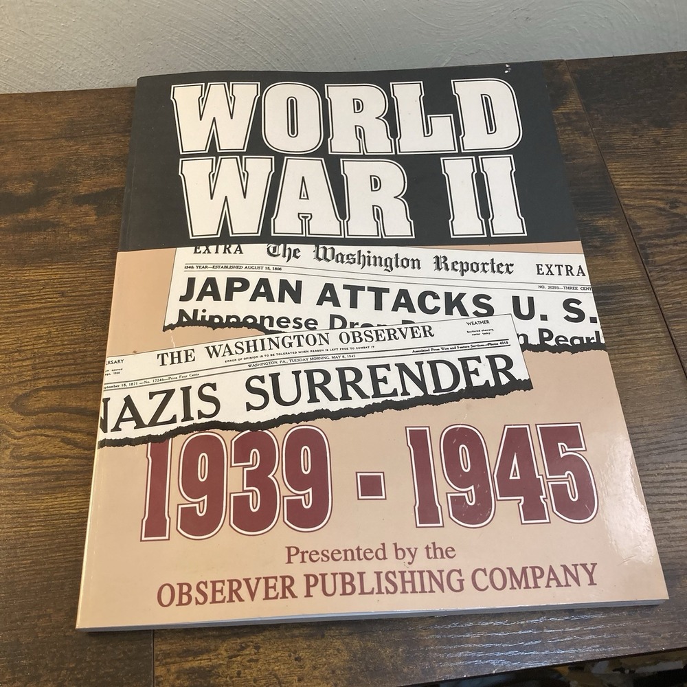 World‎ War II 1939-1945 in Washington Observer Reporter Collected Newspaper Book